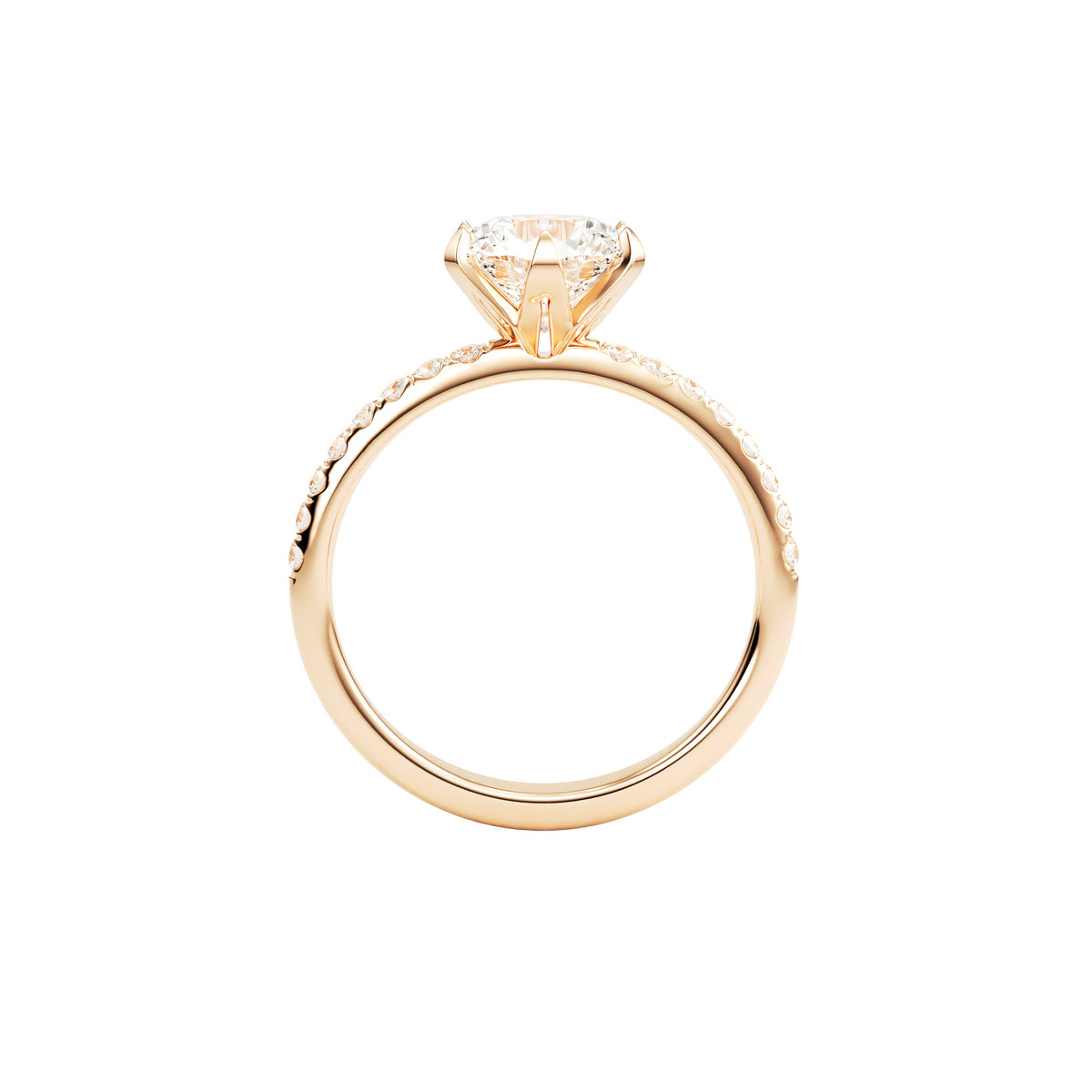 14k Rose Gold — Regency Ring