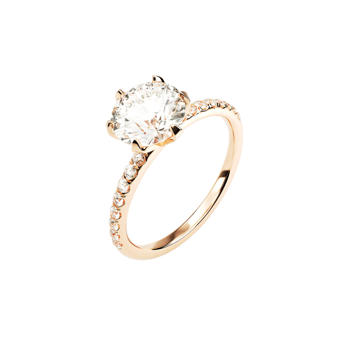 14k Rose Gold — Regency Ring